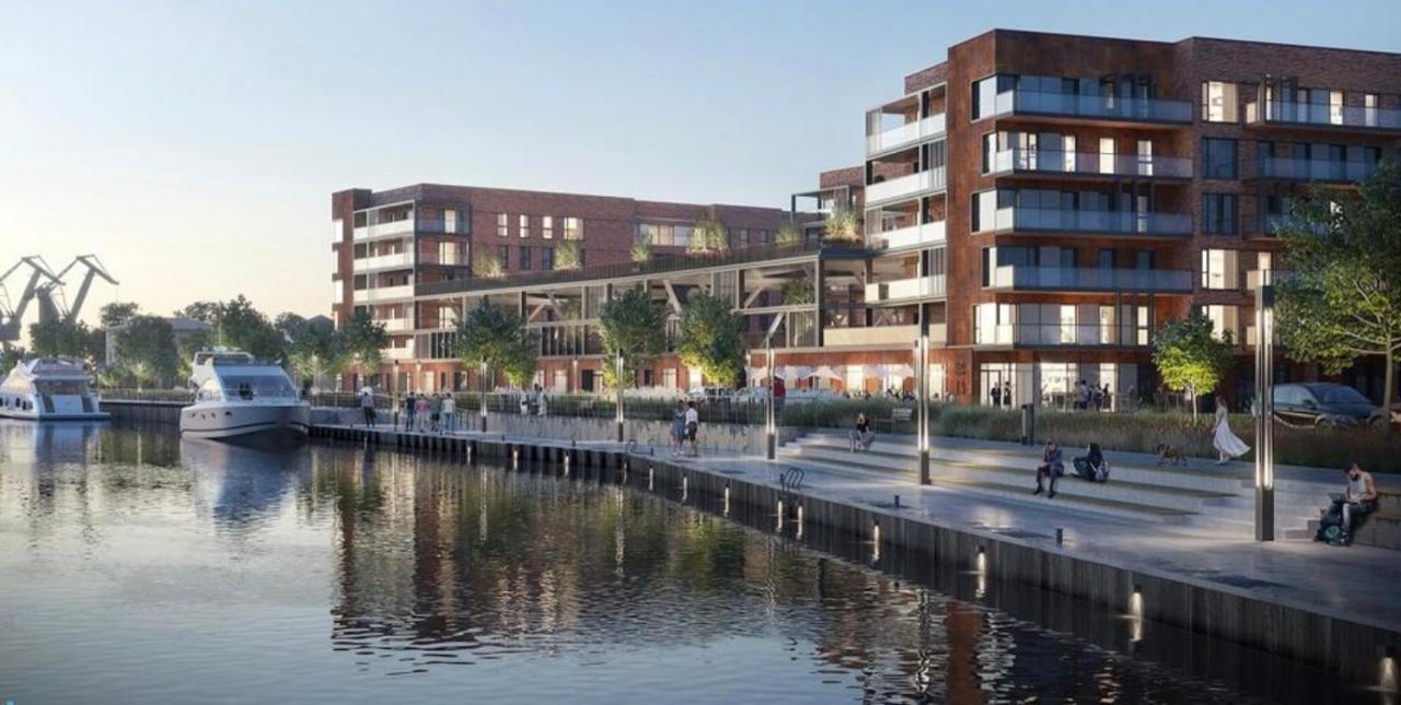 Apartament Gdansk Premium Lux Nadmotlawie Kültér fotó